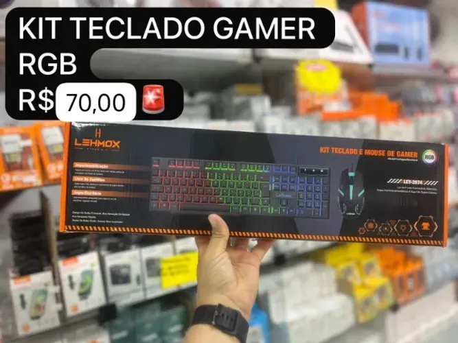 Kit teclado gamer 
