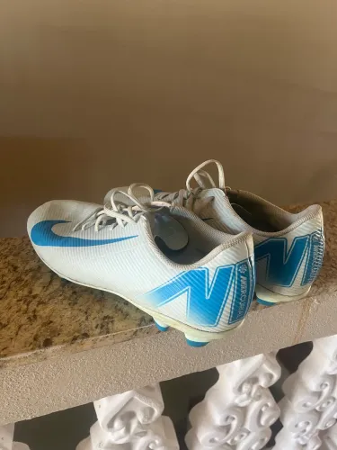 Chuteira Nike Campo Vapor 16 Club Azul