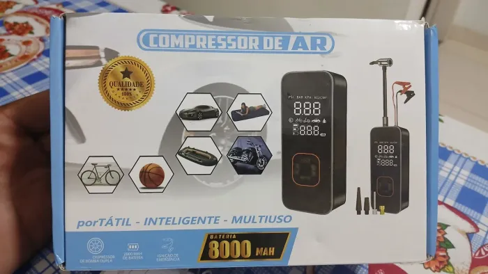 Compressor de ar portátil 