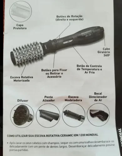 Escova Rotativa Ceramic 