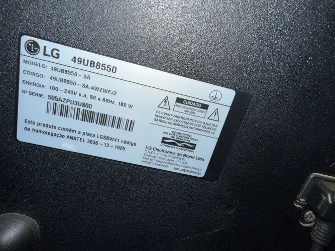 Tv 4k 49?p LG