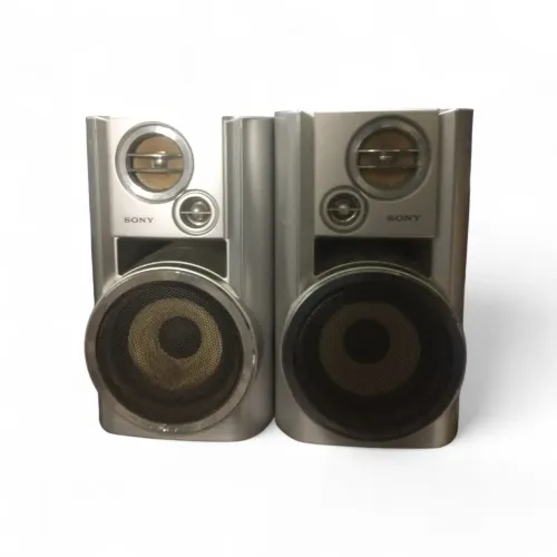 Duas caixas de som Sony 28cm x 18cm originais alto Falantes