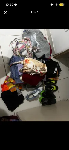 Lote roupas bazar brechó 2,70