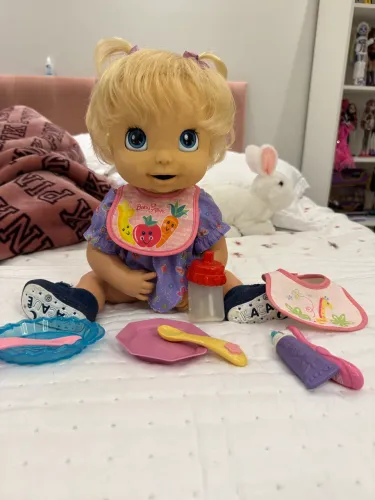 Baby alive linda surpresa roxa