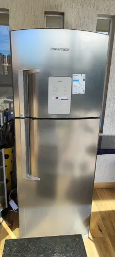 Retirada de Peças - Geladeira Brastemp Frost Free Duplex 403 litros cor Inox com Smart Bar