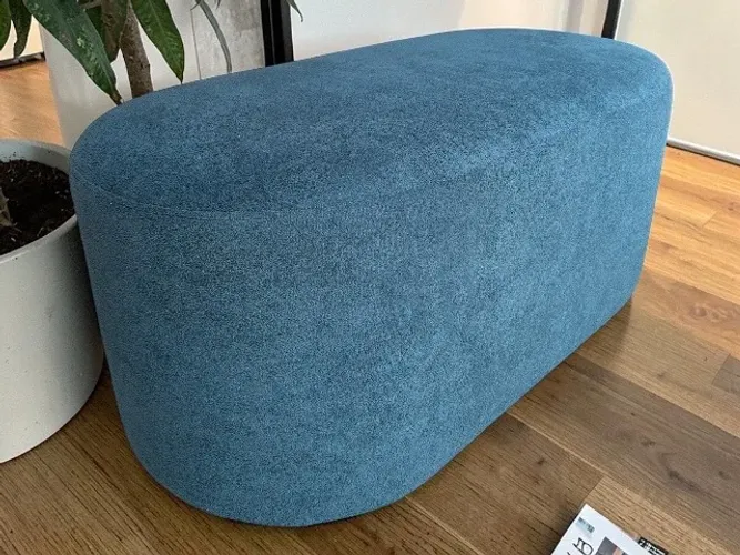 Puff Orgânico Personalizado 1,00m | Moderno e Sofisticado