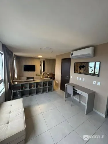 Flat com 1 dormitório à venda, 53 m² por R$ 490.000,00 - Mirante - Campina Grande/PB