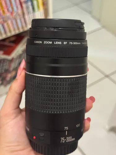 Lente canon 75-300