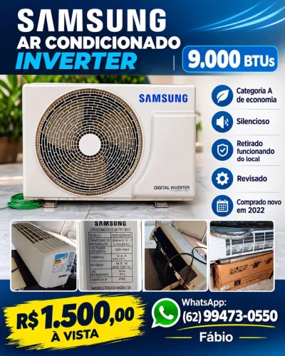 Ar condicionado 9.000 btu