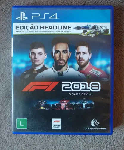 Jogo F1 2018 - PS4