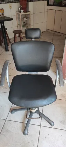 Móveis para salão, 1 cadeira 1 lavatório 1 banqueta