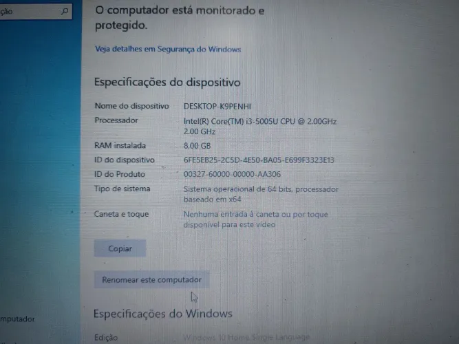 Notebook HP 240