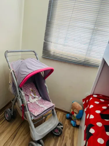 Carrinho bebê ! Galzerano Reversível ! com fortinho Novo interno! Ac cartão