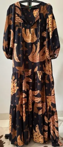 Vestido Farm alegria de banana- TAM P