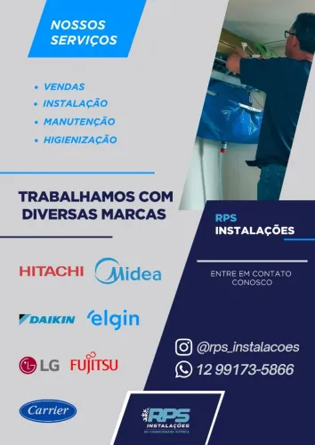 Higienização ar condicionado 