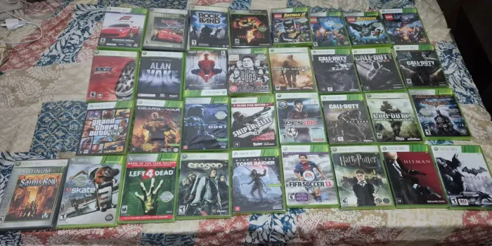 Lote de jogos xbox 360 