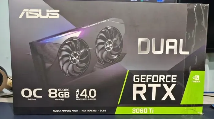Placa de video RTX 3060 TI OC ASUS 8GB GDDR6