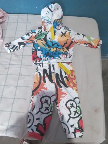 conjunto de moletom infantil