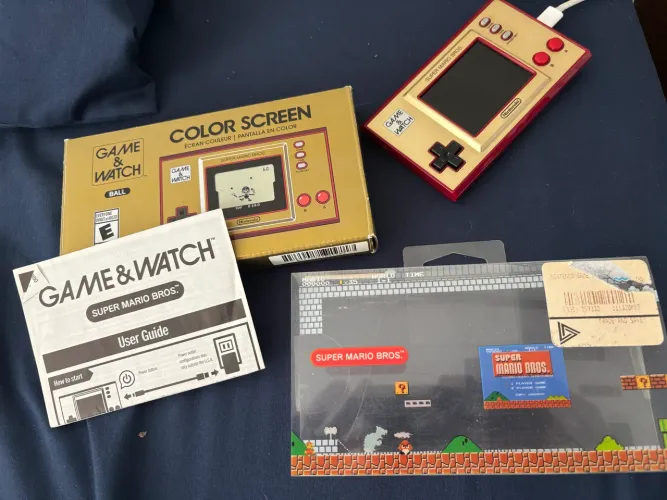 Nintendo Game and Watch Colour Screen Mario 