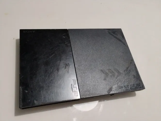 PS2 com defeito no botão Power 