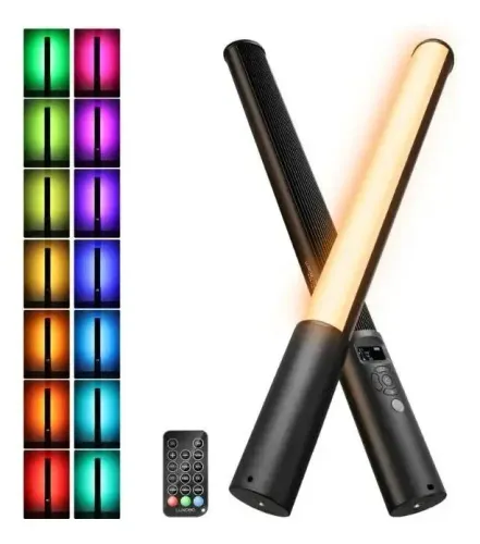 Bastão luxceo P400 rgb portátil com controle