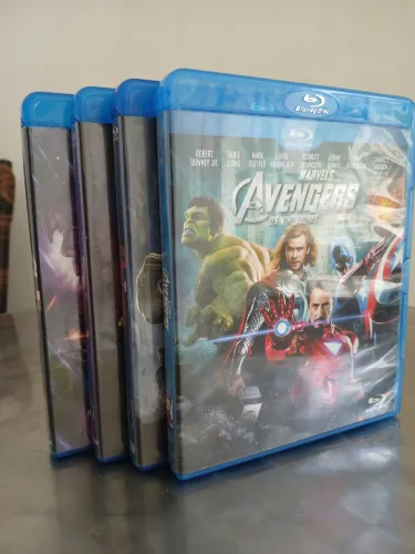 Quadrilogia Os Vingadores 1.2.3.4