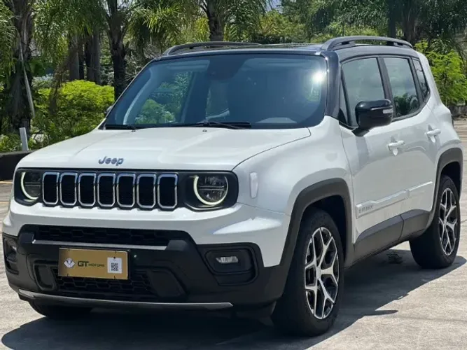 Jeep Renegade Sahara C/Teto Ipva 2026 Pago T270 1.3 TB Flex AUT 2025
