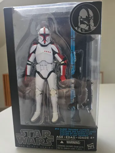 Star wars black séries - clone trooper captain