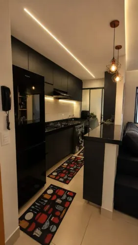 apartamento mobiliado, com 02 quartos, Parque Amazônia.