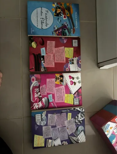 Box completo Fazendo o meu filme paula pimenta