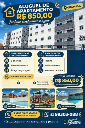 Apartamento novo