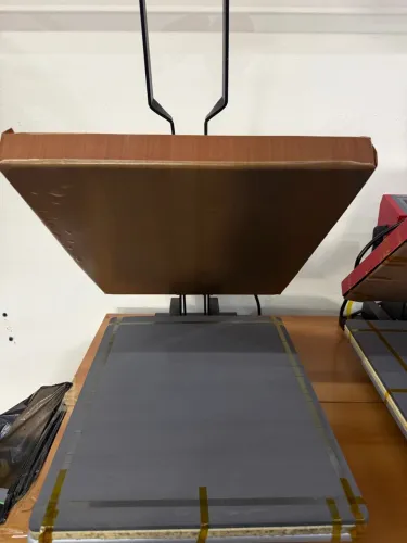 Prensa térmica de sublimação DTF têxtil