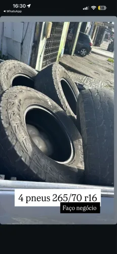 4 pneus 265/70 r16