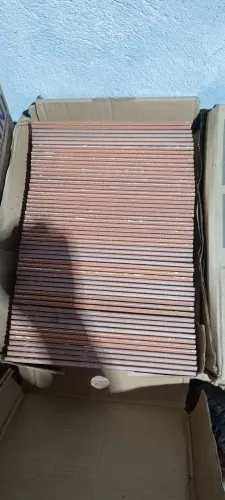 Revestimento tijolinho terracota