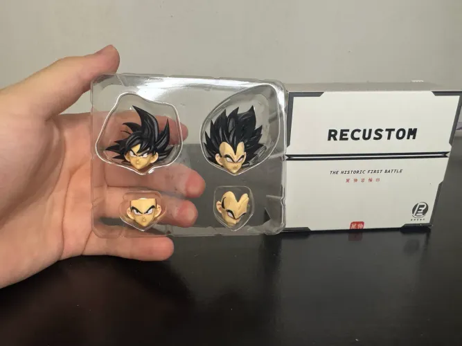 Head ReCustom Vegeta e Goku SH Figuarts