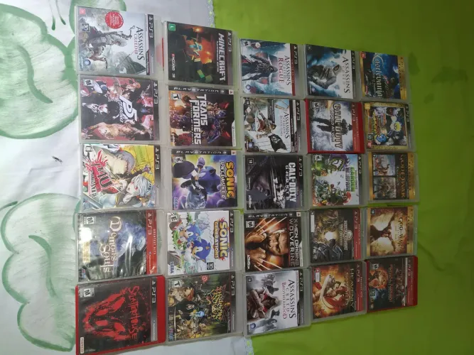 Jogos de ps3 lote