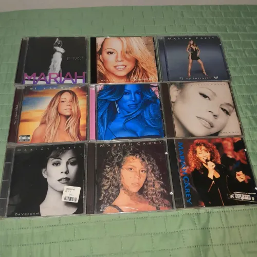 Lote 9 cds Mariah carey