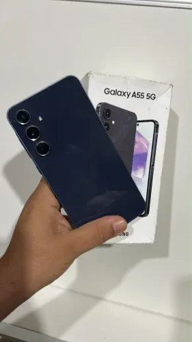 Galaxy A55- 128 GB e 8 de ram completo