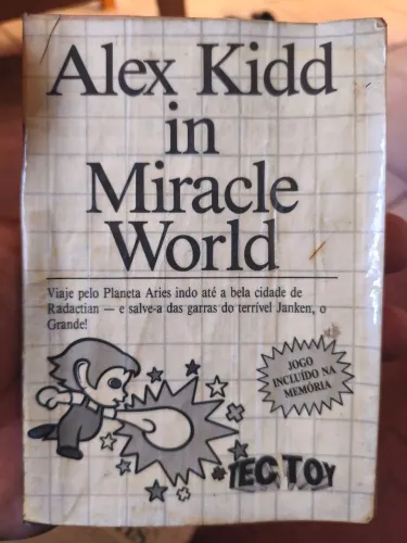 Vendo ou troco manual jogo master sustém Alex kidd in miracle world