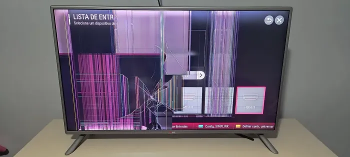 TV LG TELA QUEBRADA 42"