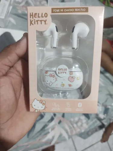 Fone Bluetooth hello Kitty