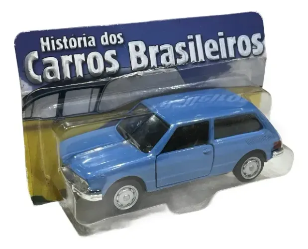 Miniatura Brasilia Coleção Carros Nacionais Extra Lacrada