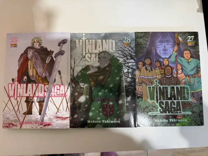 Vinland saga vol 27, 28 e 29