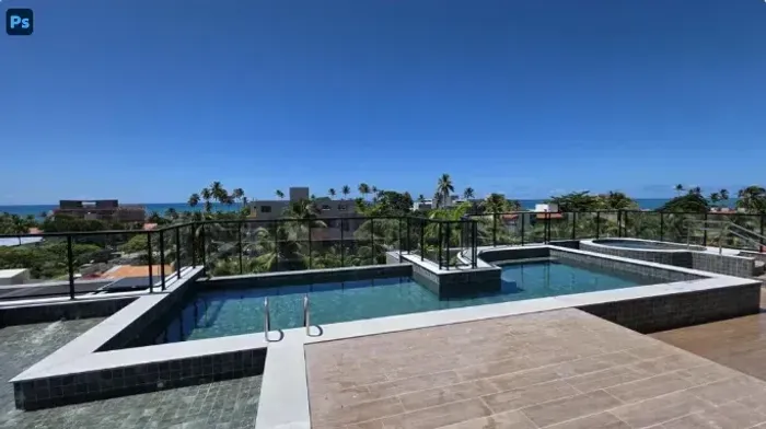 UNIDADE À VENDA TOURS DU PORTO | 02 QTS | MOBILIADO | ROOFTOP | 260m2 da PRAIA | 2MIN DO