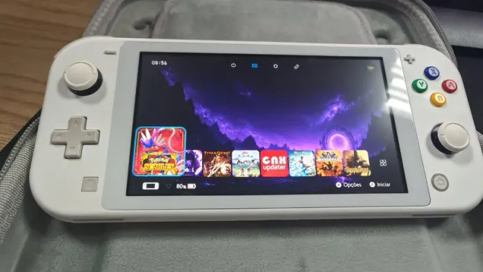 Switch Lite - Desbloqueado SD 256gb