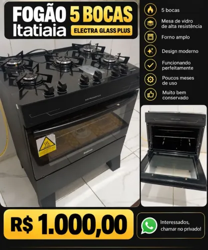 FOGÃO ELECTROLUX À VENDA!