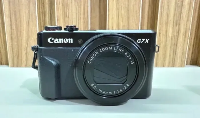 Canon power shot G7x mark ii seminova em ótimo estado