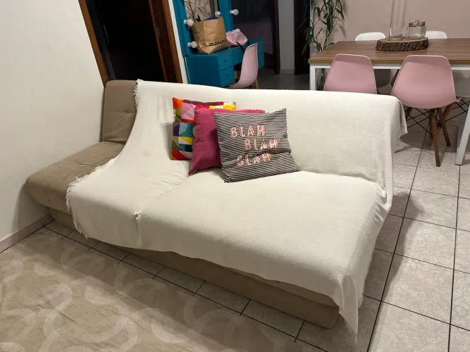 Sofá cama baú