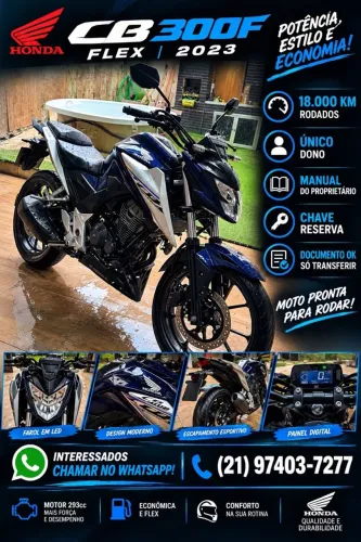 Honda CB 300f Twister Flex 2023