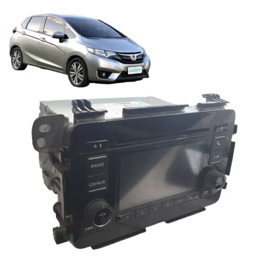 Radio Som Tela Multimídia Honda Fit Elx 1.5 16v 2015 A 2020